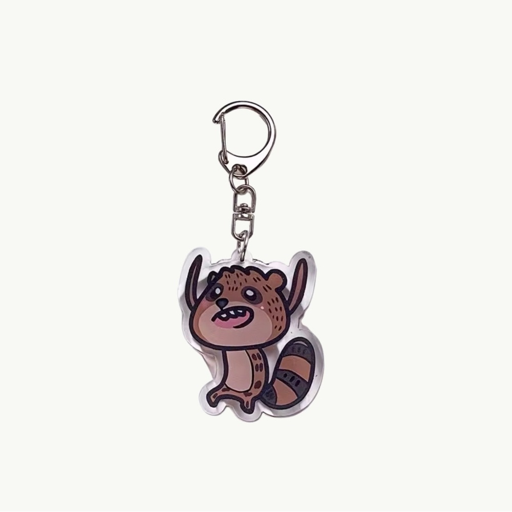 Regular Show Keychain Rigby 2” - Picture 1 of 2
